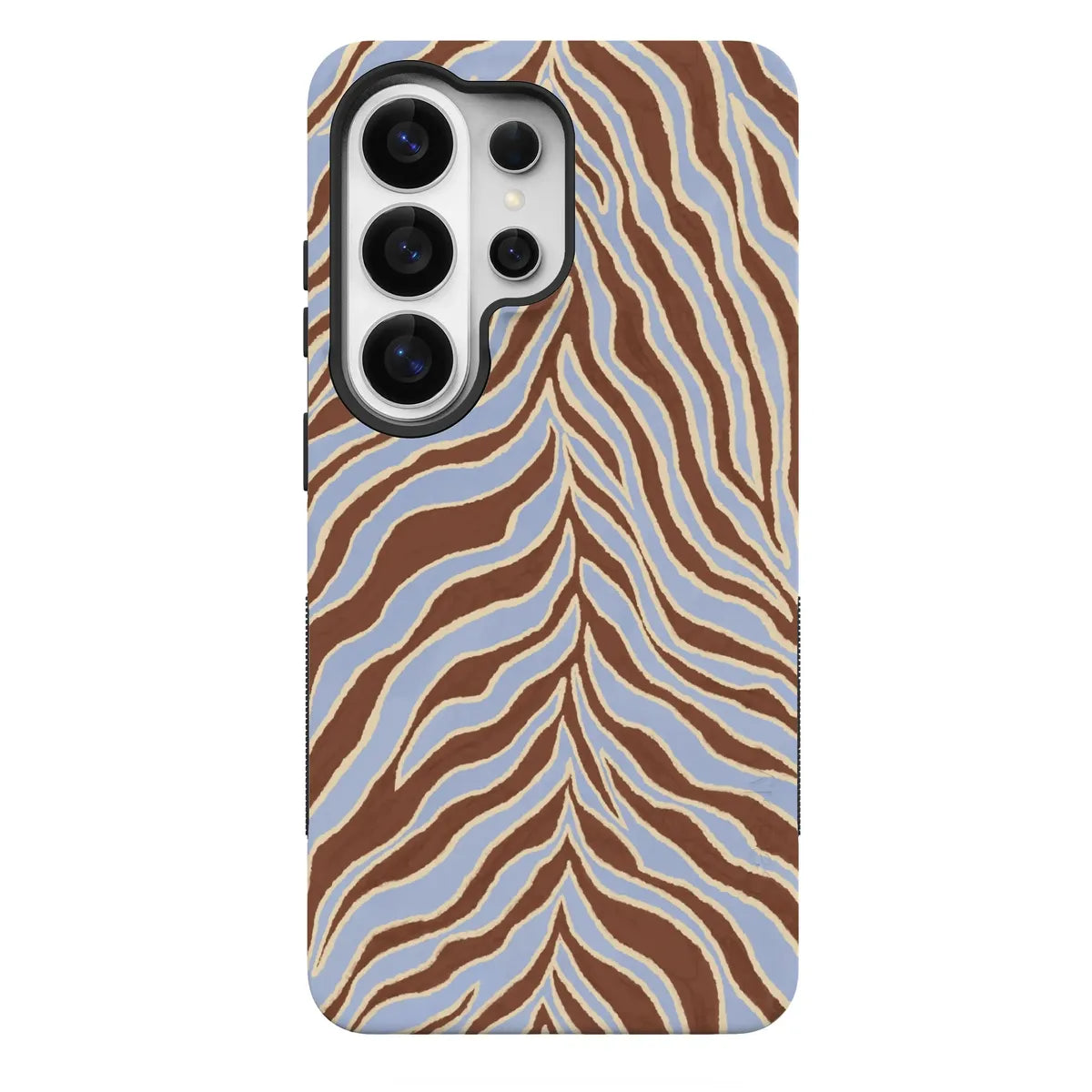 Untamed | Brown & Blue Zebra Case - Galaxy S26 Ultra