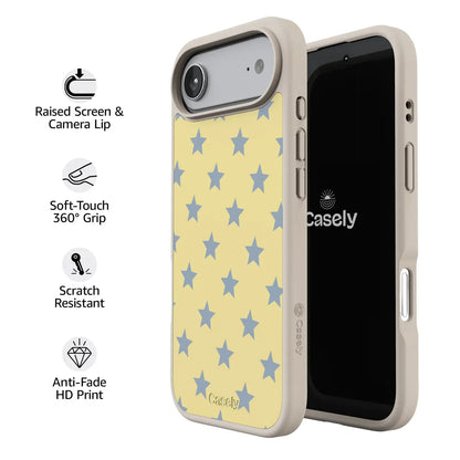 Shine Bright | Butter Yellow Stars Case