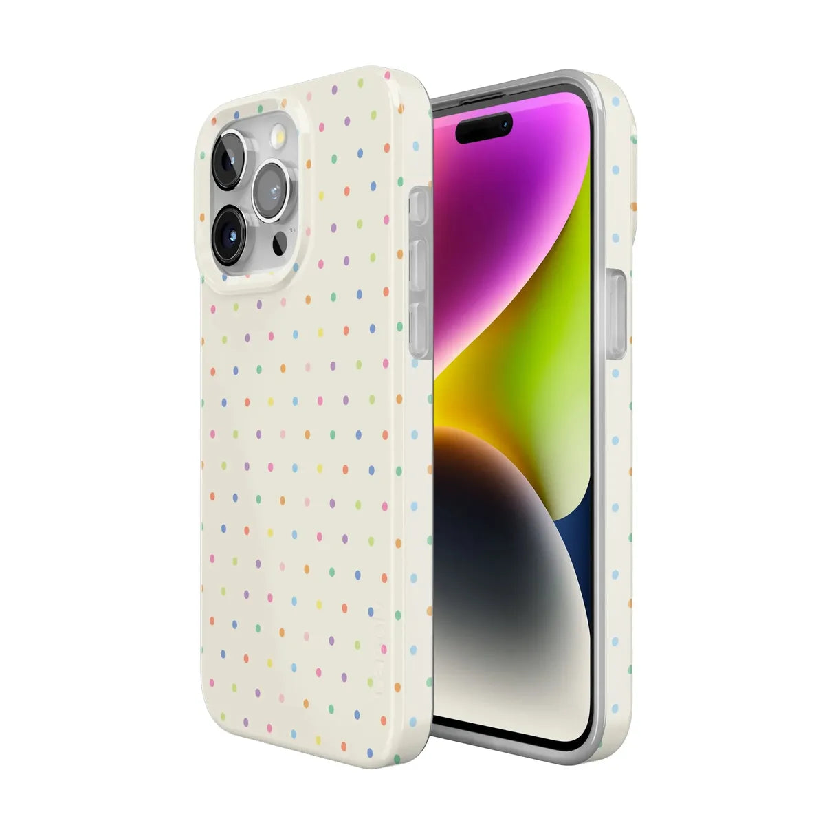 On the Dot | Rainbow Polka Dot Case