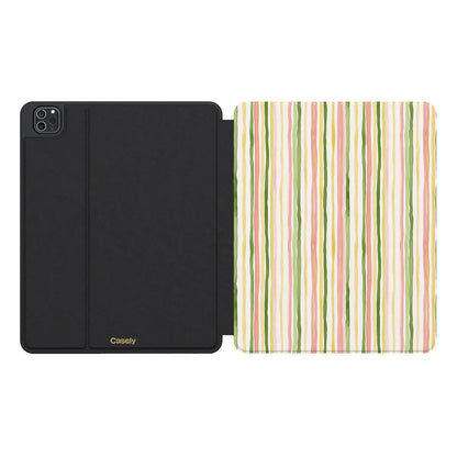 Sweet Stripes | Rainbow Pastel iPad Case