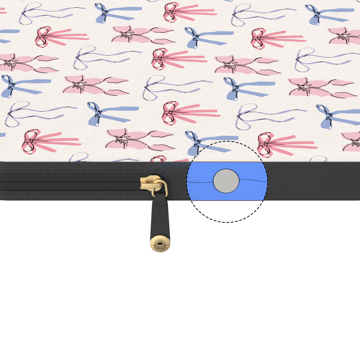 Coquette Girlie | Pastel Bows Laptop Case