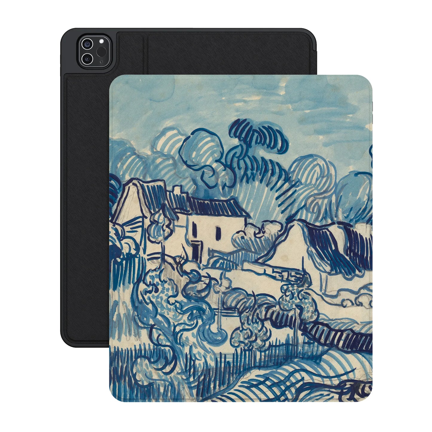 Van Gogh | Landscape With Houses iPad Case - iPad Pro 12.9" (M2, 2022)
