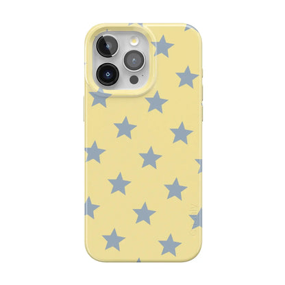 Shine Bright | Butter Yellow Stars Case - iPhone 13 Pro