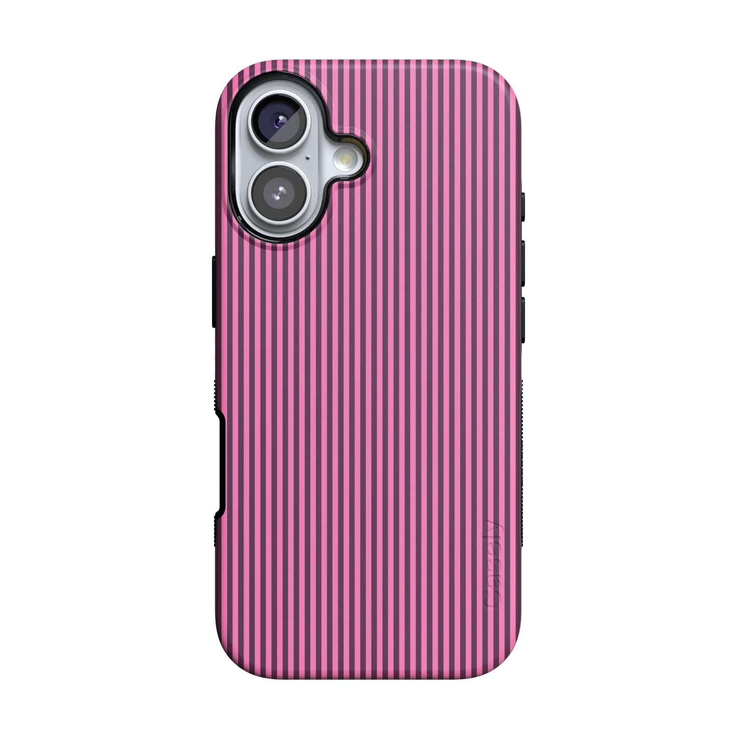 Stripes and the City | Pink & Purple Pinstripe Case - iPhone 16