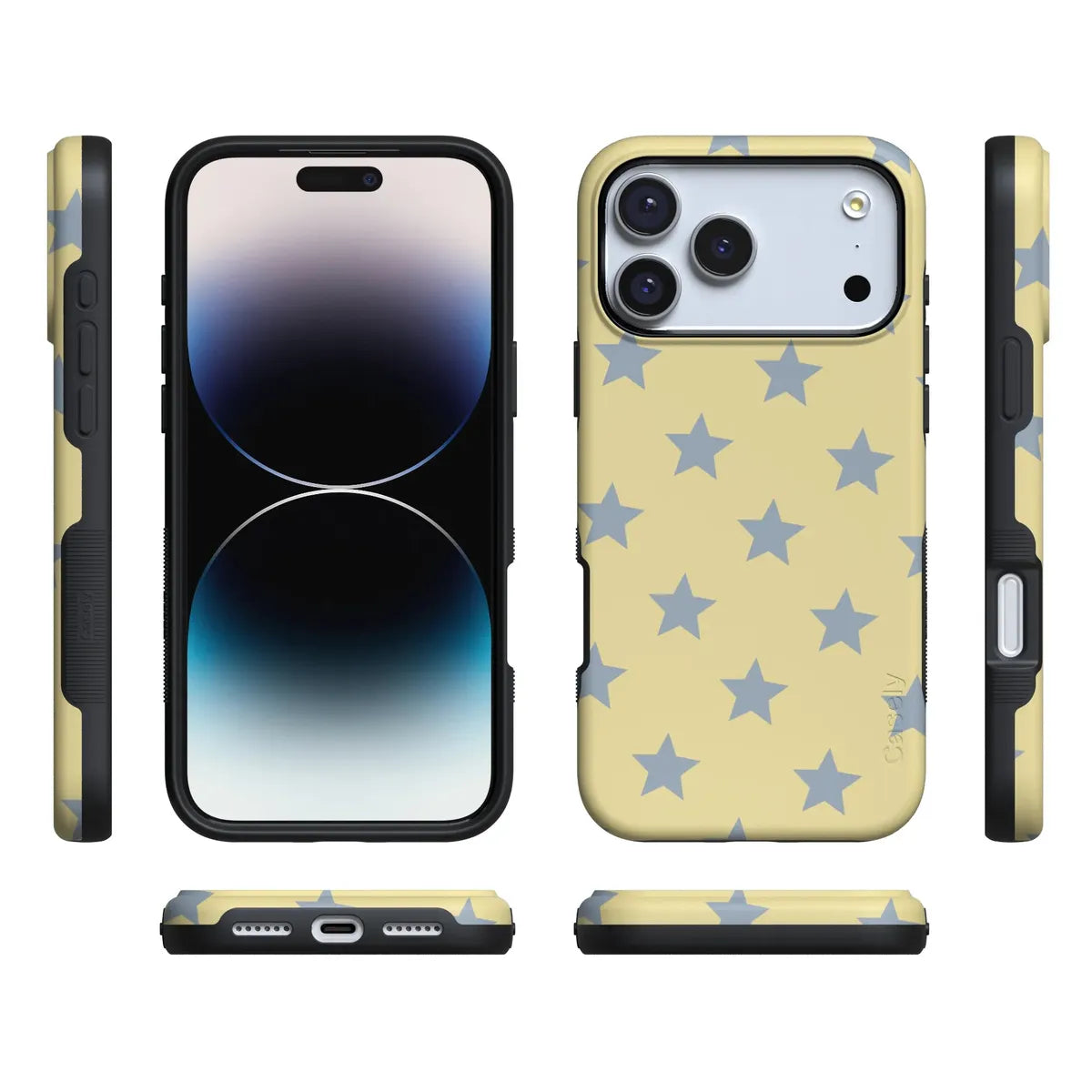 Shine Bright | Butter Yellow Stars Case
