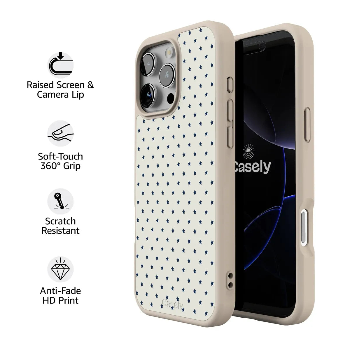 Tiny Stars | Blue & White Case