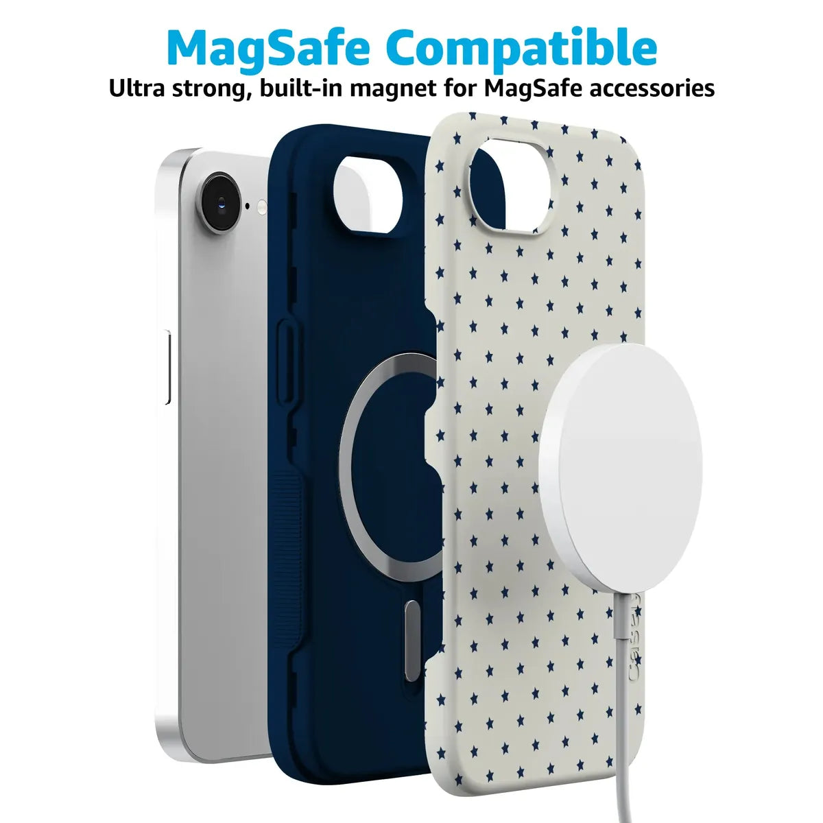 Tiny Stars | Blue & White Case