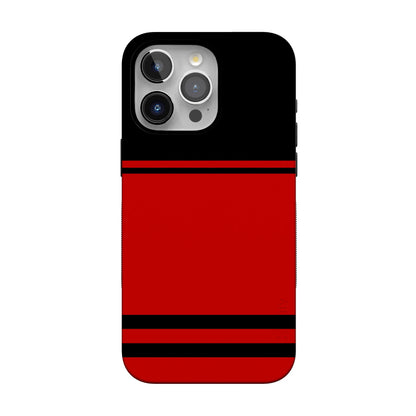 Go Canes | Black & Red Striped Case - iPhone 13 Pro