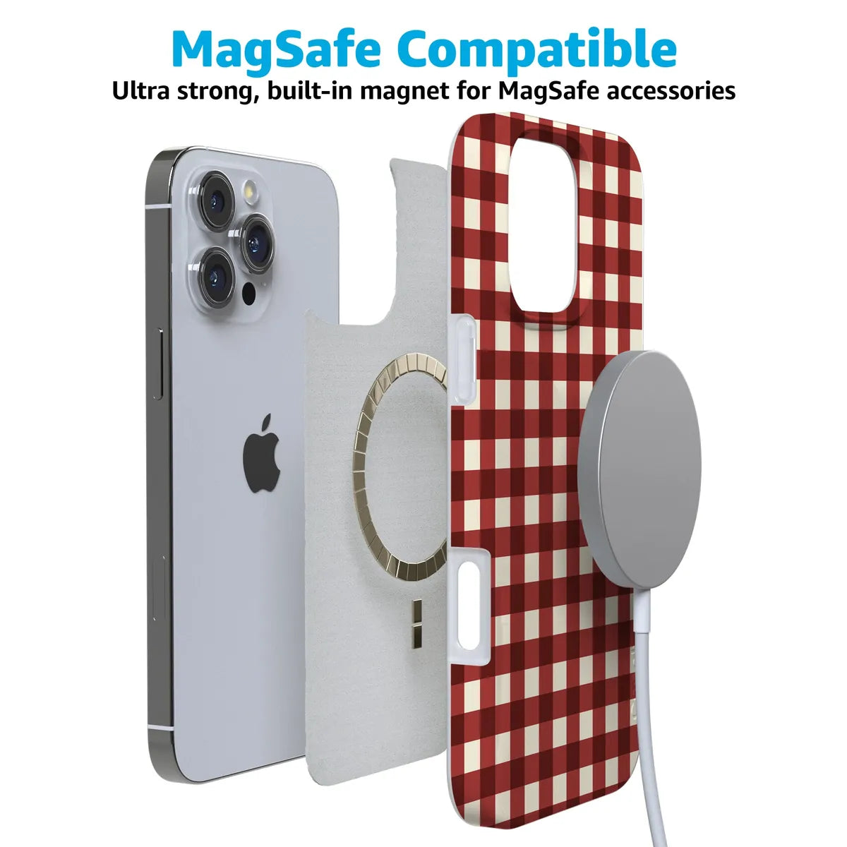 Checked Twice | Red Plaid Case