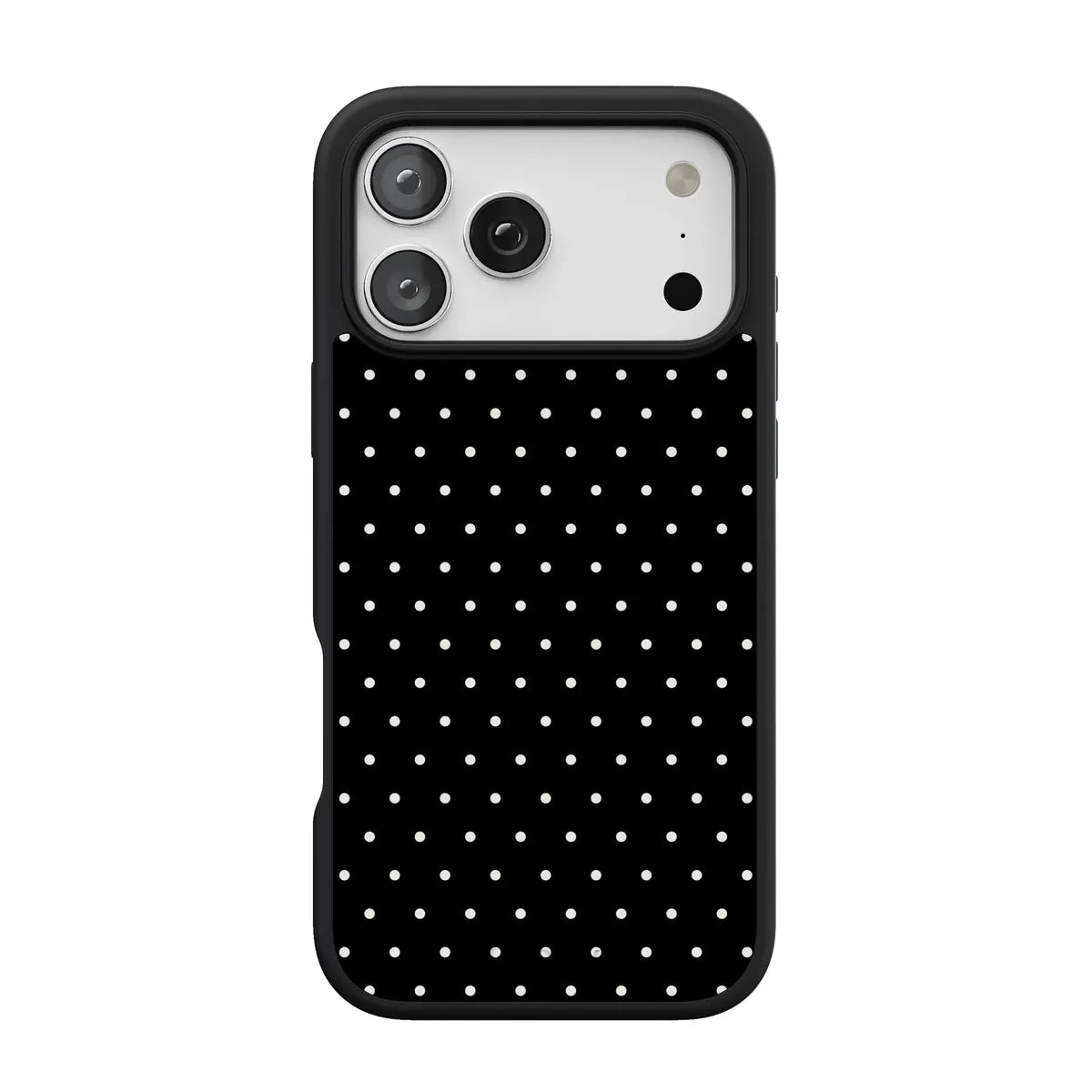 On the Dot | White Polka Dot Case