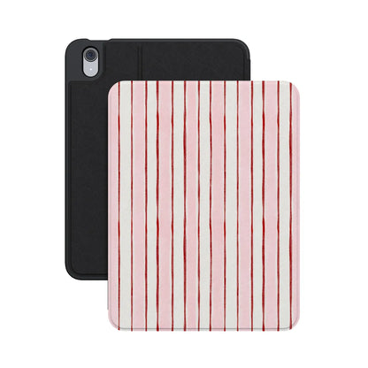 Pretty in Pastel | Blush Stripes iPad Case
