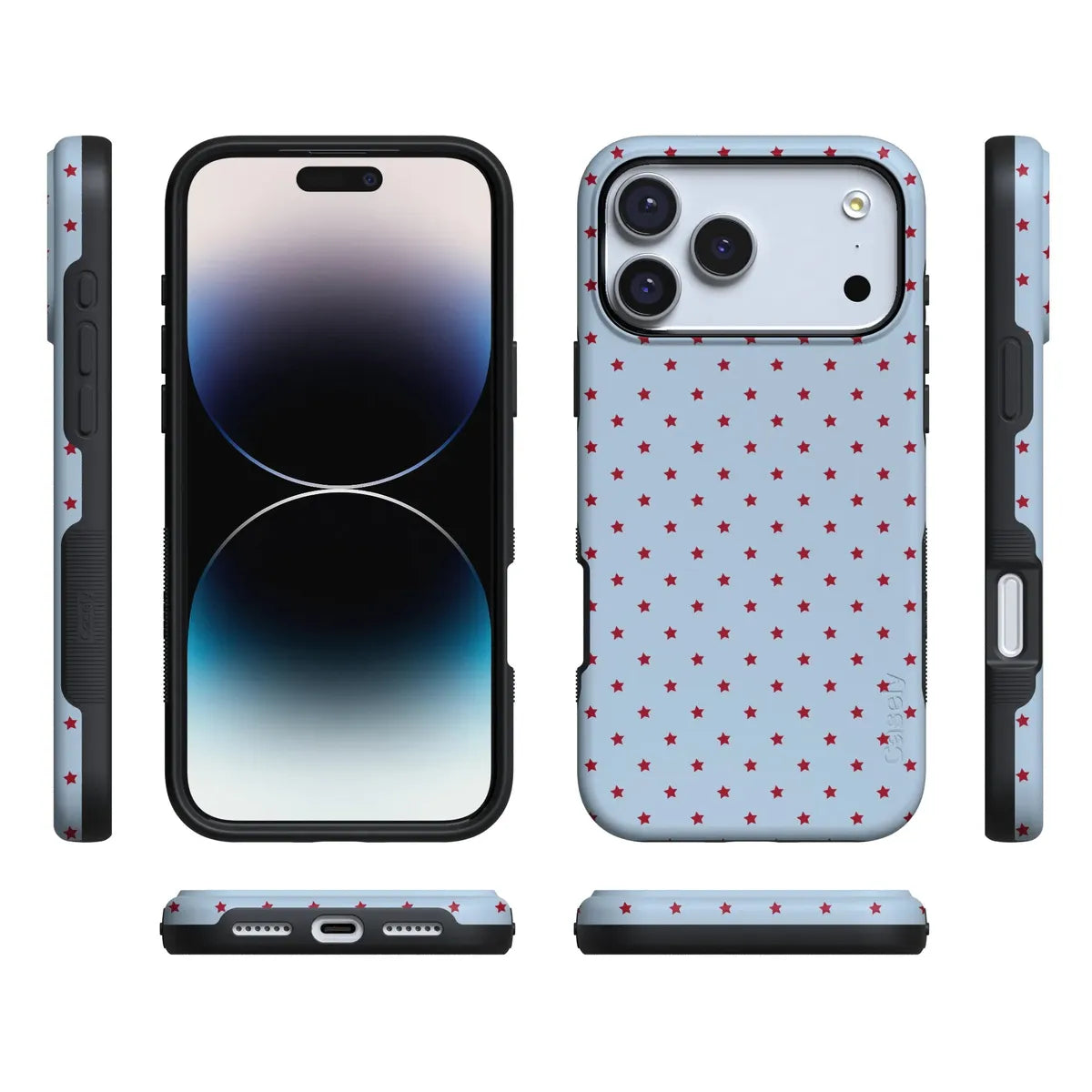 Tiny Stars | Red & Blue Case