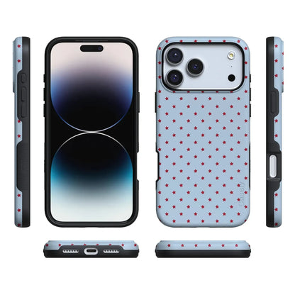 Tiny Stars | Red & Blue Case