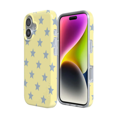 Shine Bright | Butter Yellow Stars Case