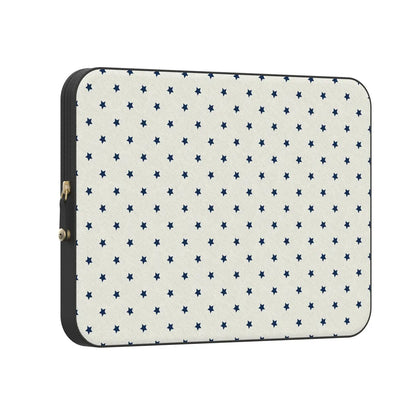 Tiny Stars | Blue & White Laptop Case