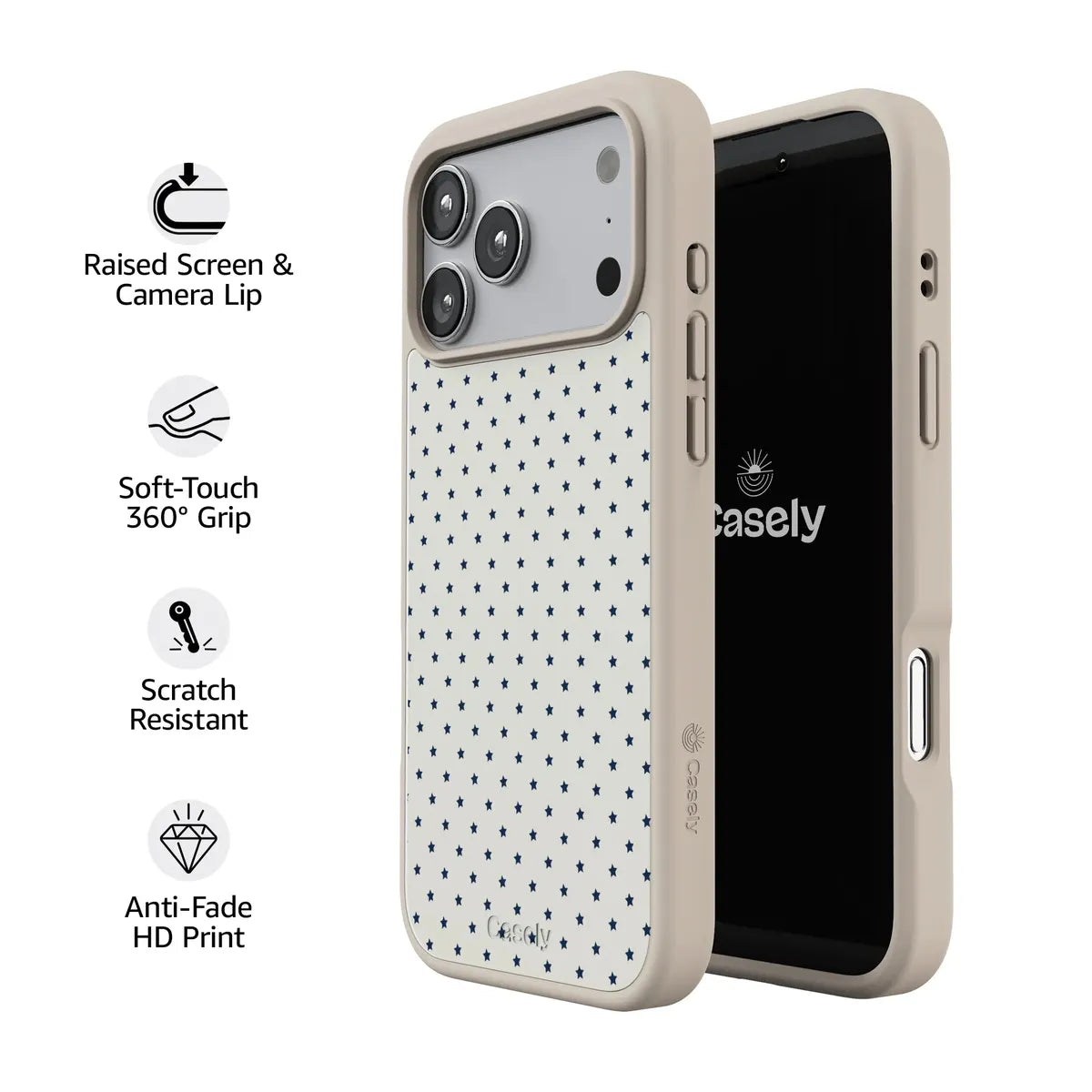 Tiny Stars | Blue & White Case