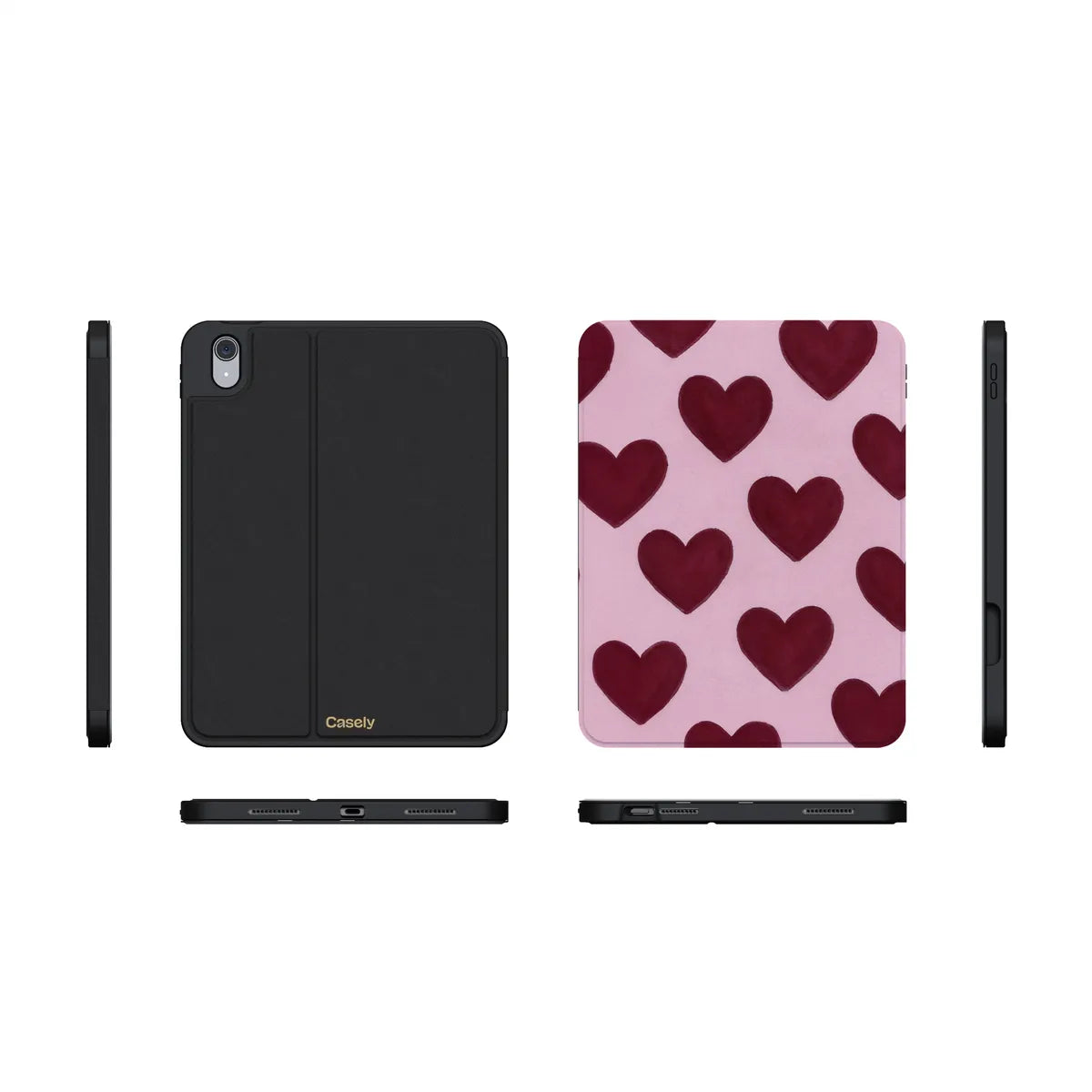 Whole Lotta Love | Plum Hearts iPad Case