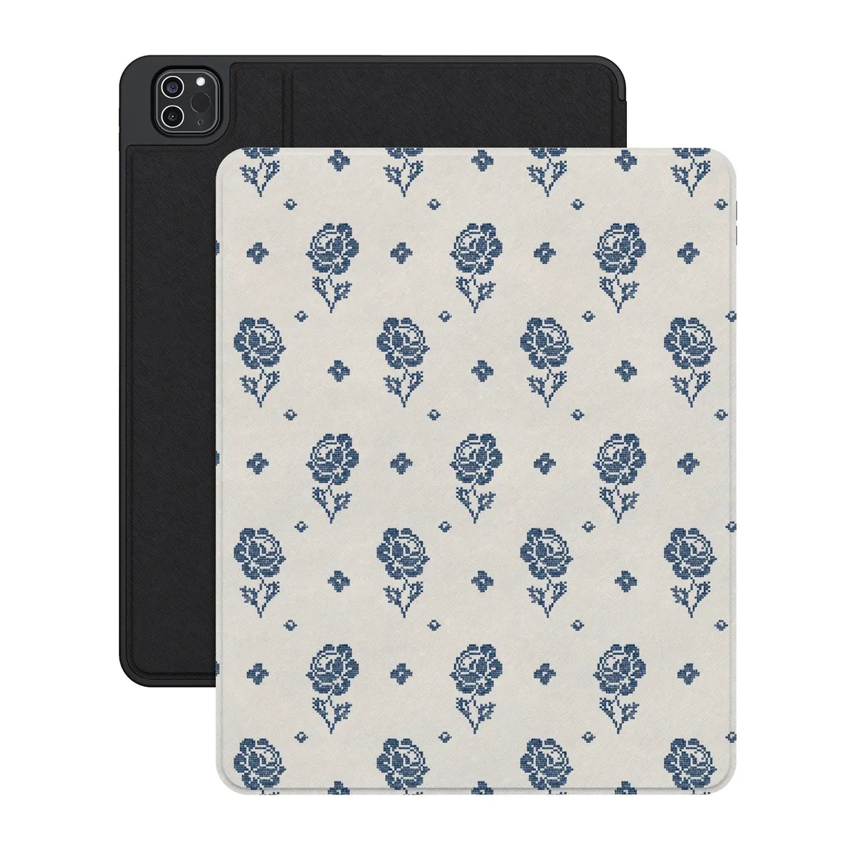 Seaside Stitch | Vintage Roses iPad Case