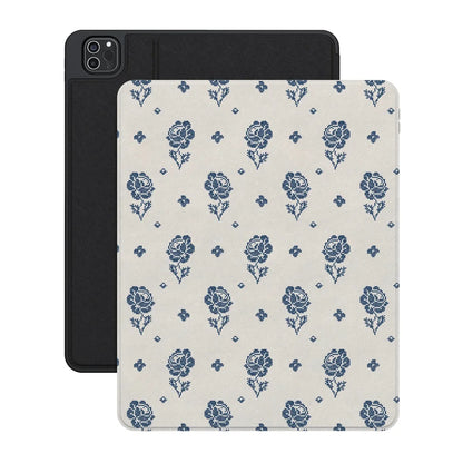 Seaside Stitch | Vintage Roses iPad Case