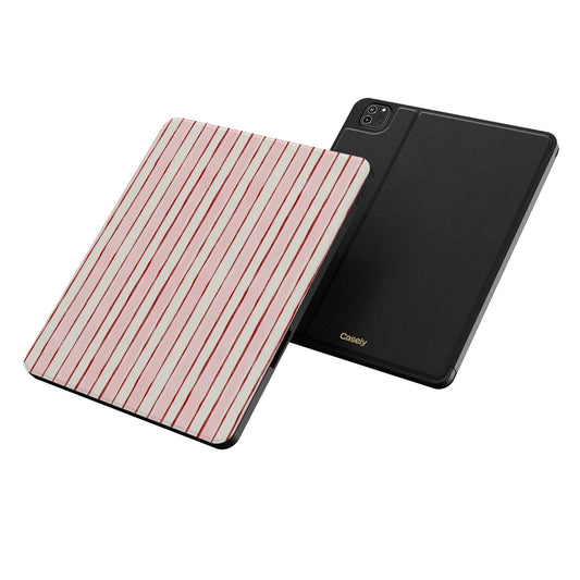 Pretty in Pastel | Blush Stripes iPad Case