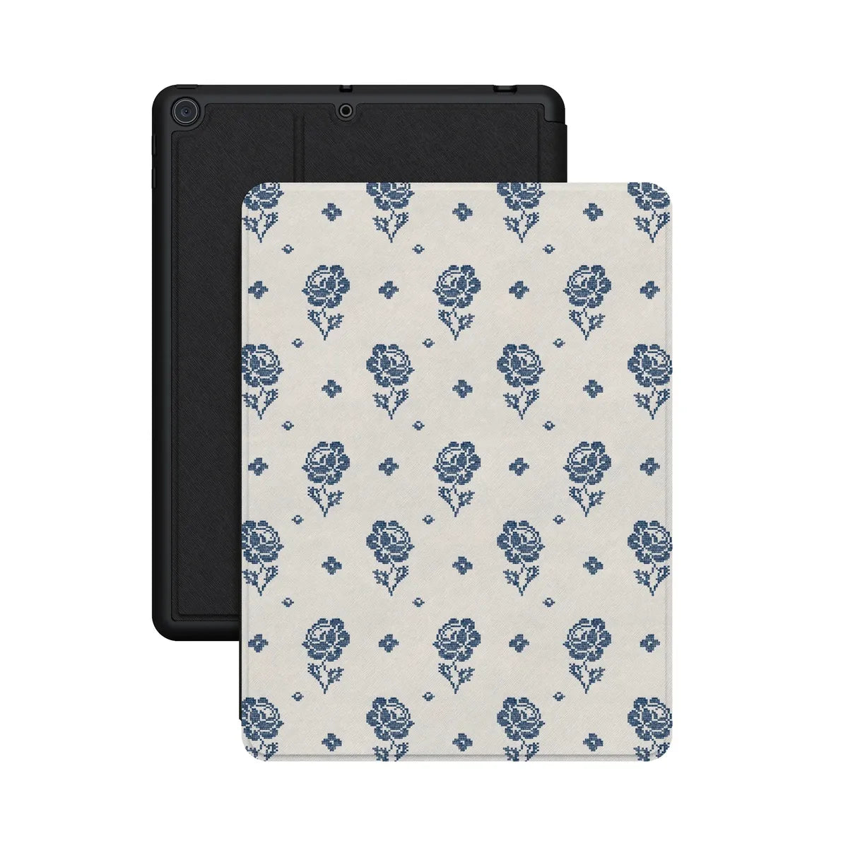 Seaside Stitch | Vintage Roses iPad Case