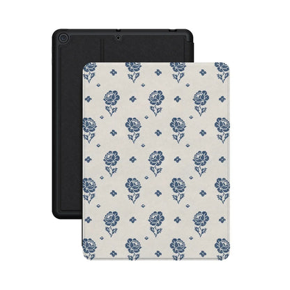 Seaside Stitch | Vintage Roses iPad Case