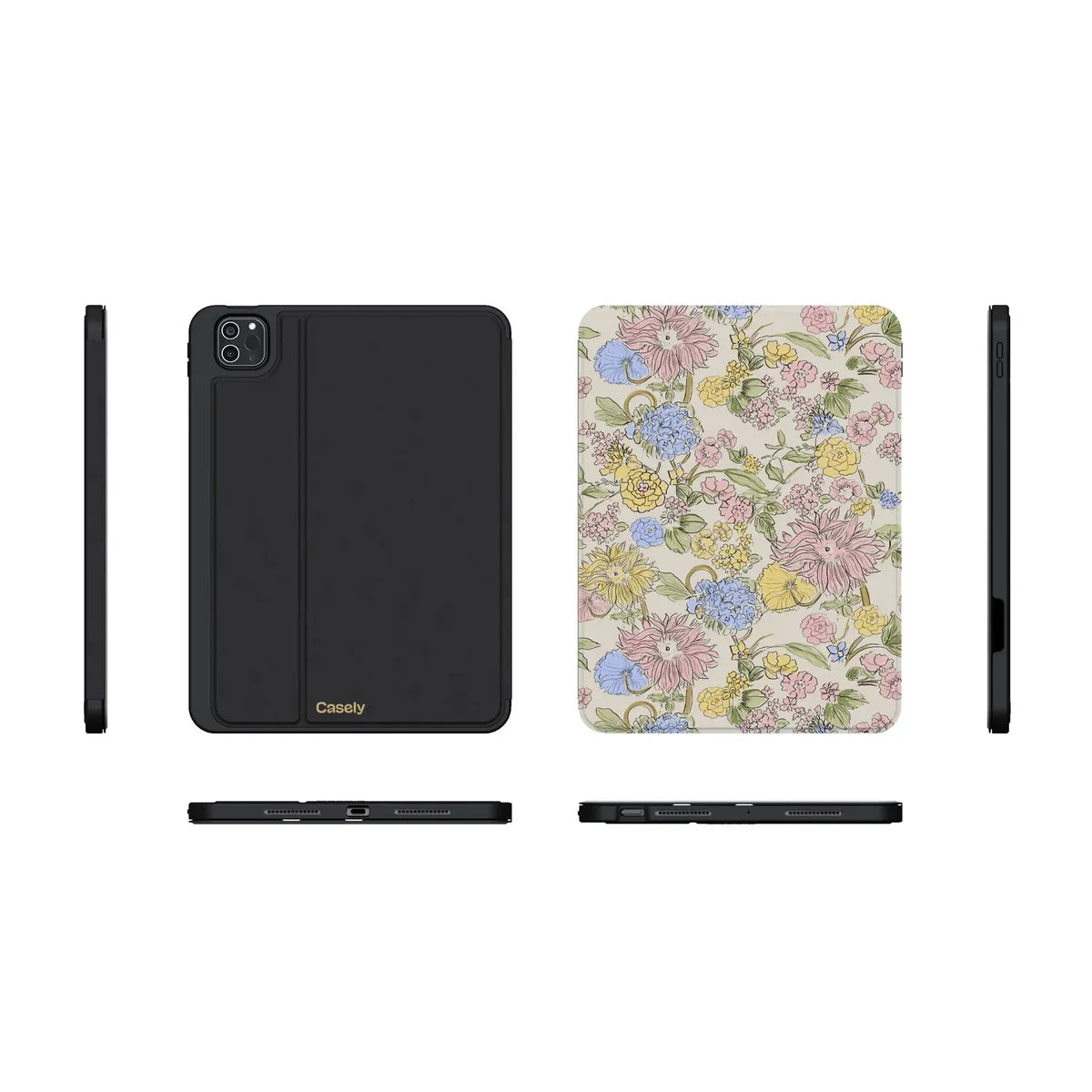 Prairie Blooms | Pastel Floral iPad Case