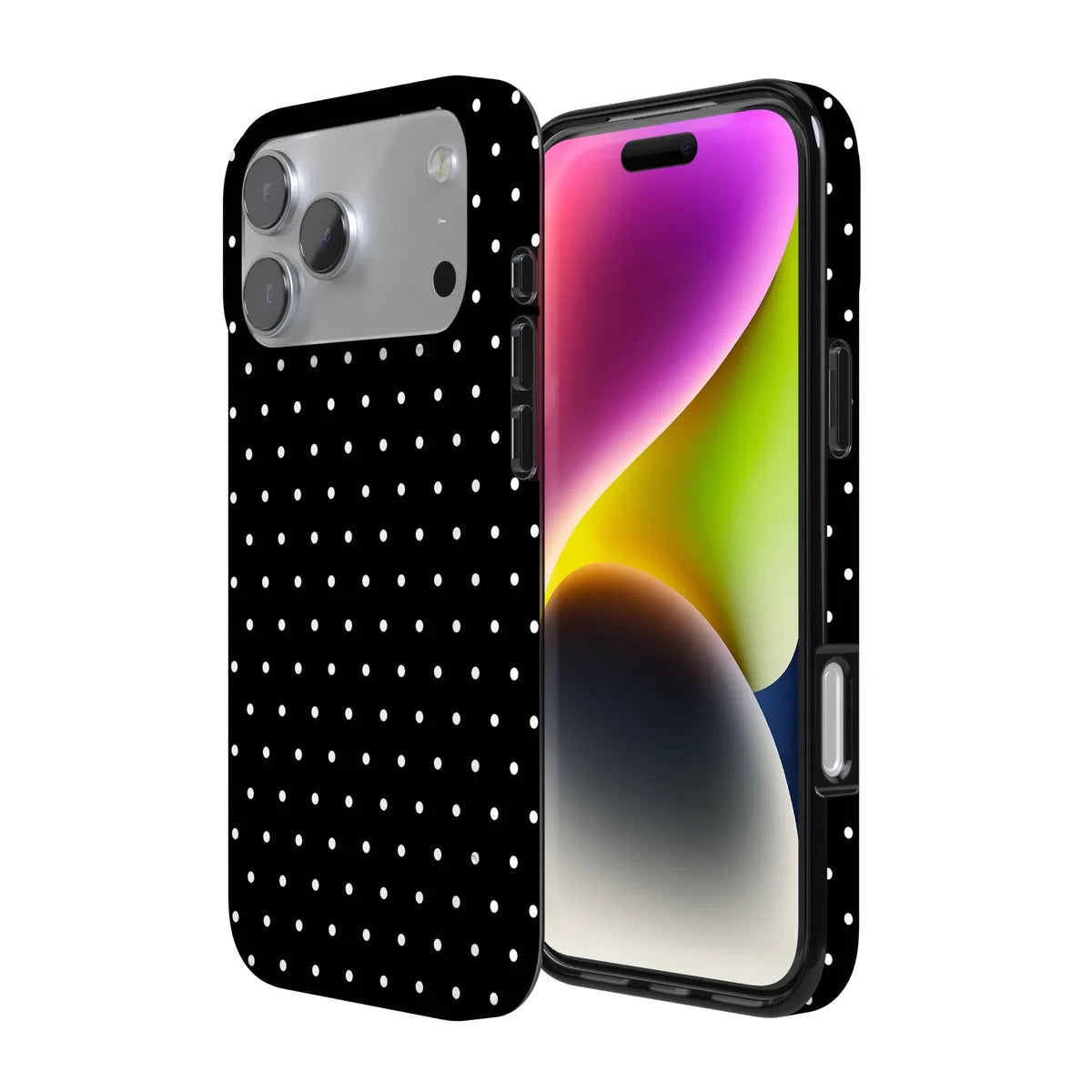 On the Dot | White Polka Dot Case