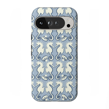 Seahorse Drift | Coastal Blues Case - Google Pixel 10 Pro XL