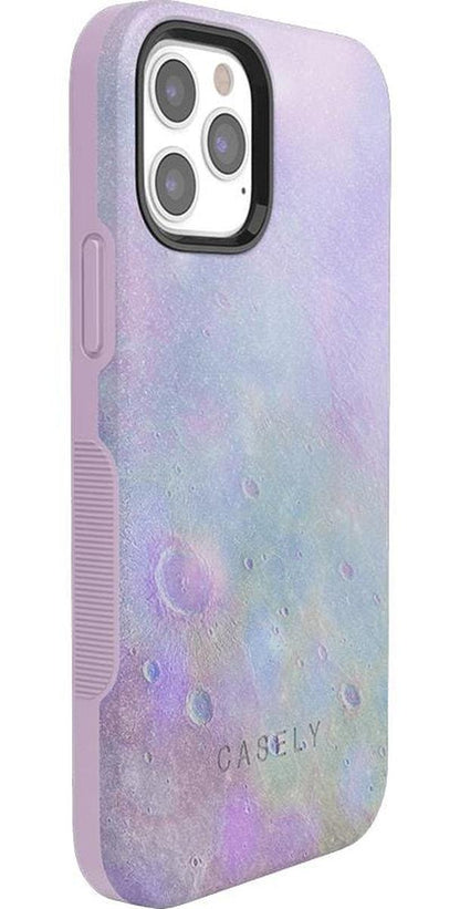Over the Moon | Pastel Marble Moon Case iPhone Case get.casely