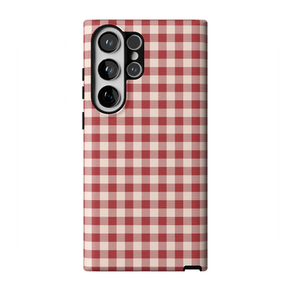 Sweet Jam | Red Gingham Case - Galaxy S23 Ultra