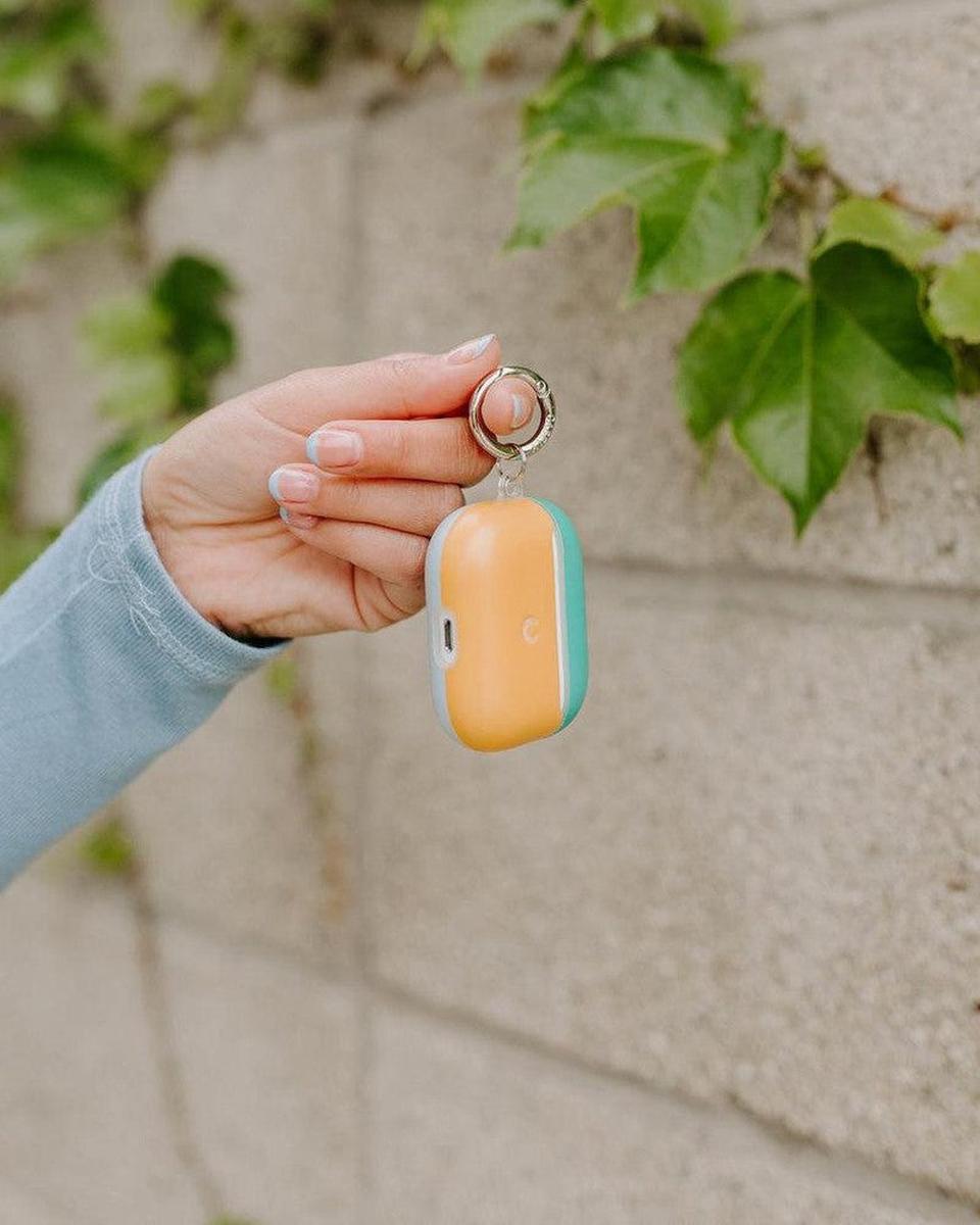 Paint The Town | Colorblock Stripes AirPods Case AirPods Case get.casely
