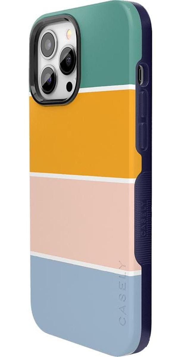 Paint The Town | Colorblock Stripes Case iPhone Case get.casely