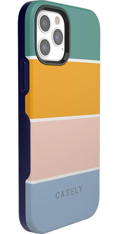 Paint The Town | Colorblock Stripes Case iPhone Case get.casely