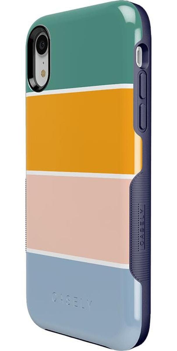 Paint The Town | Colorblock Stripes Case iPhone Case get.casely