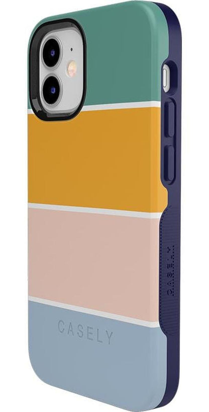 Paint The Town | Colorblock Stripes Case iPhone Case get.casely