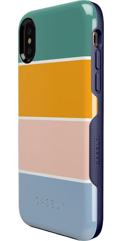 Paint The Town | Colorblock Stripes Case iPhone Case get.casely