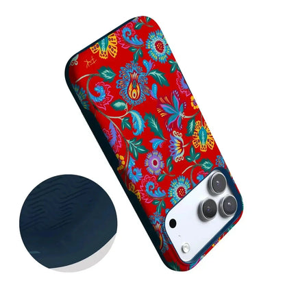 Painted Flowers | Frida Kahlo Floral Case iPhone Case get.casely