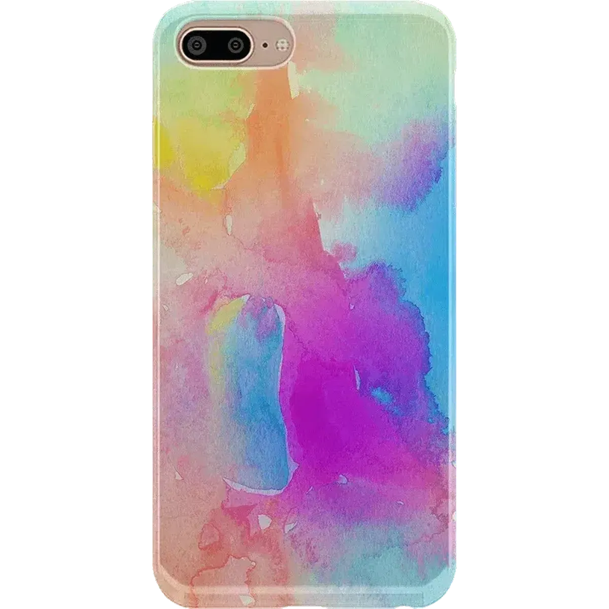 Painting in Pastels | Rainbow Watercolor Case iPhone Case get.casely Classic iPhone 6/7/8 Plus