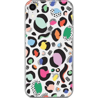 Party Animal | Rainbow Leopard Print Case iPhone Case get.casely Classic iPhone XR