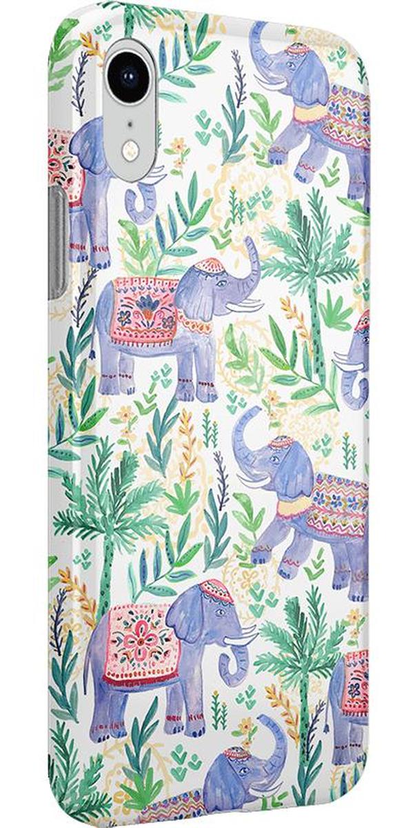 Pastel Gardens | Watercolor Elephant Floral Case iPhone Case get.casely