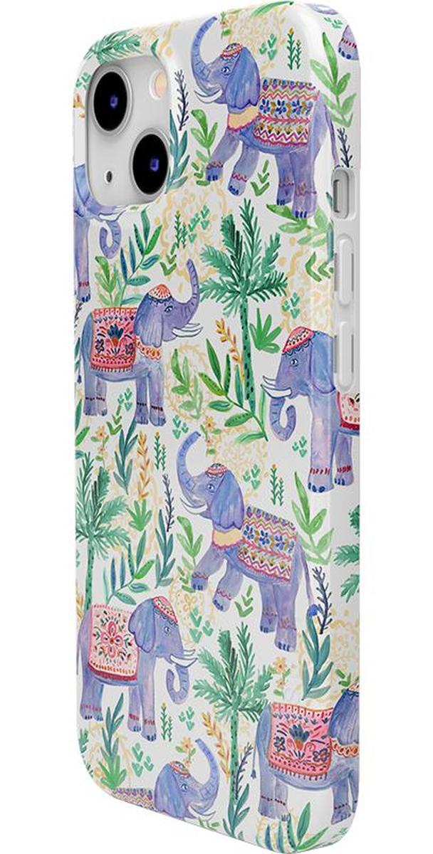 Pastel Gardens | Watercolor Elephant Floral Case iPhone Case get.casely