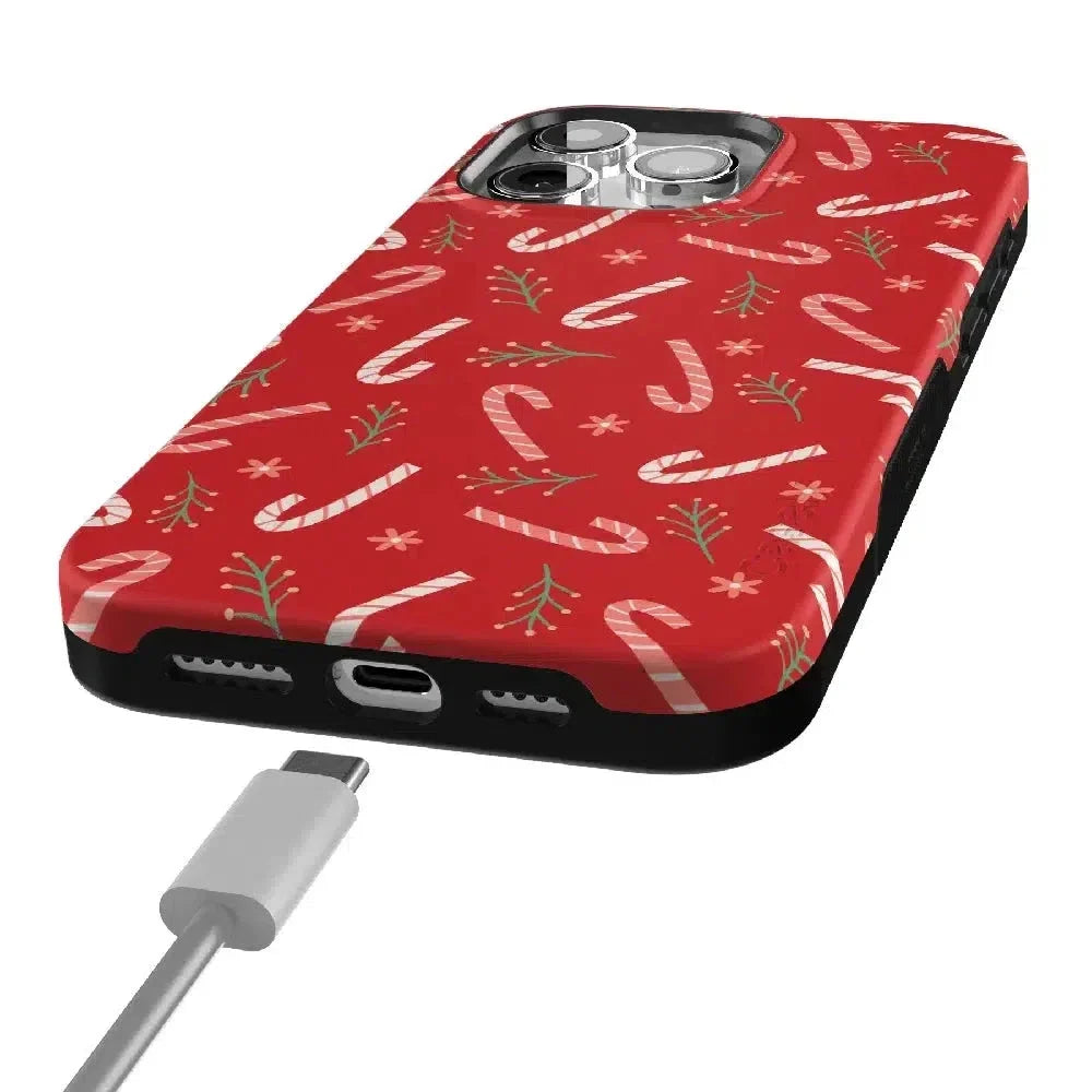 Peppermint Kiss | Candy Cane Case Phone Case Casetry