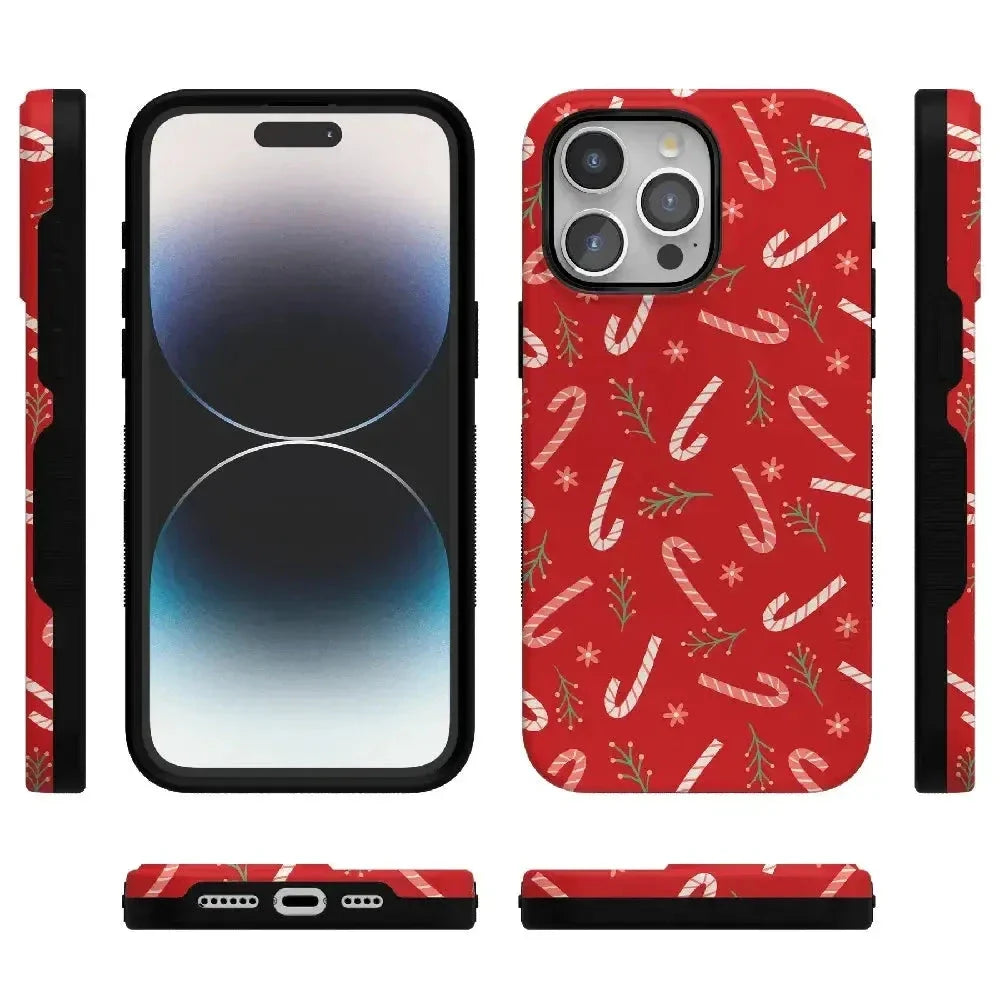 Peppermint Kiss | Candy Cane Case Phone Case Casetry