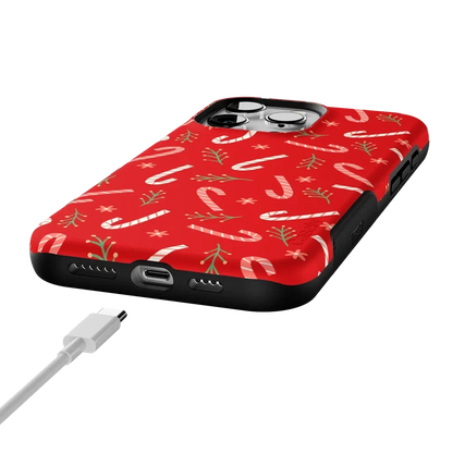 Peppermint Kiss | Candy Cane Case Phone Case Casetry