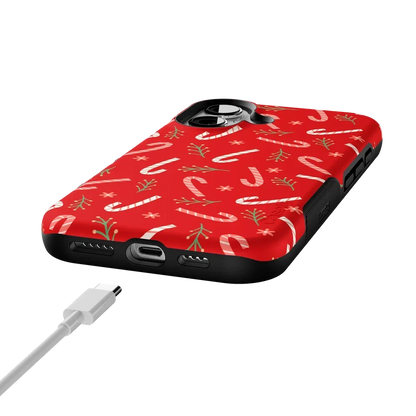 Peppermint Kiss | Candy Cane Case Phone Case Casetry