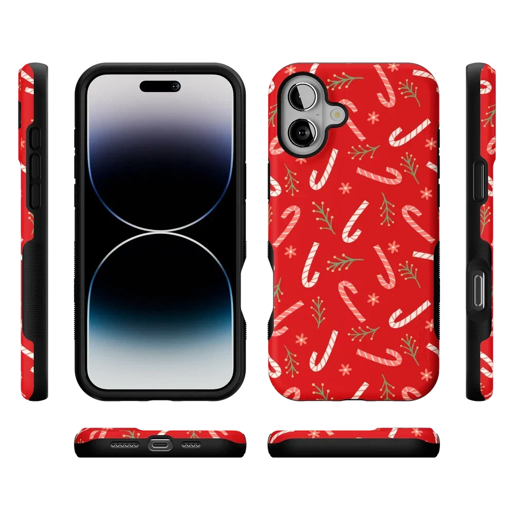 Peppermint Kiss | Candy Cane Case Phone Case Casetry