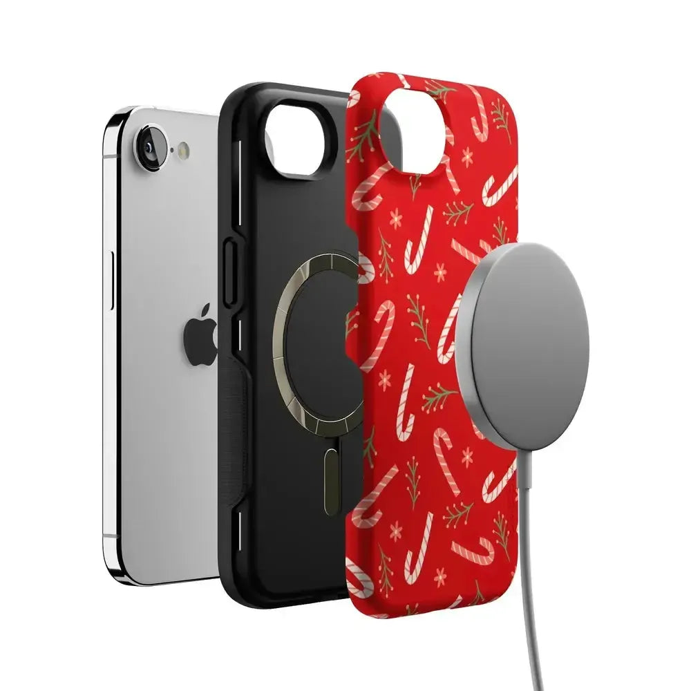 Peppermint Kiss | Candy Cane Case Phone Case Casetry