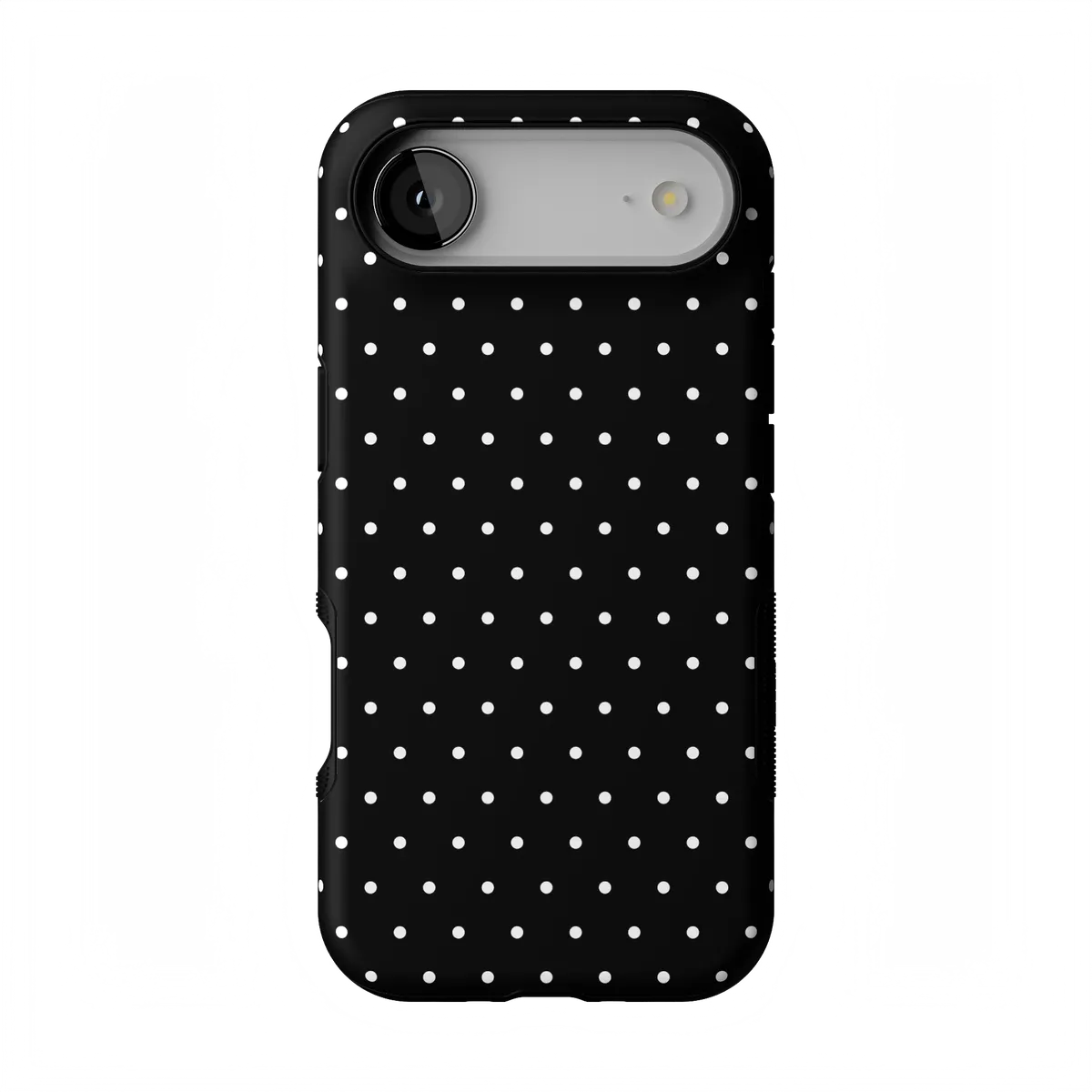 On the Dot | White Polka Dot Case