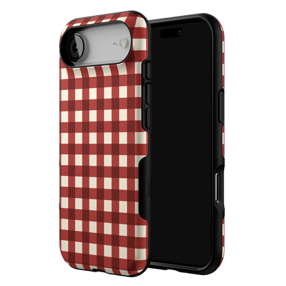 Checked Twice | Red Plaid Case
